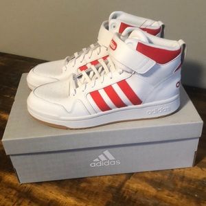 NEW Men’s Adidas Postmove Mid Basketball Sneakers, Size 9.5